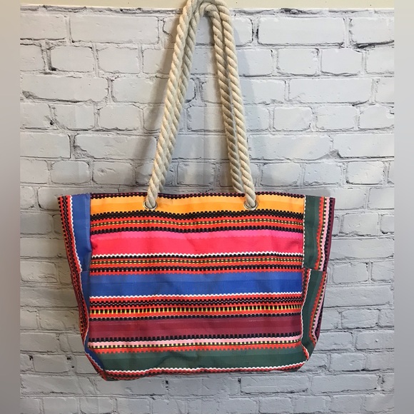 Odyseaco Baja Beach Bag Waterproof Canvas Tote - Picture 2 of 10